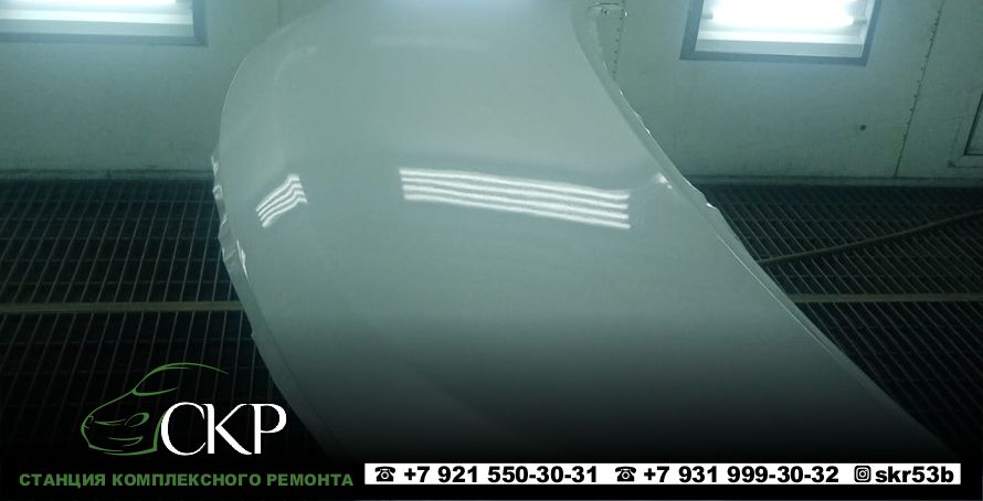 Восстановление кузова Hyundai H-1 (Хендай Аш-1) в СПб в автосервисе СКР