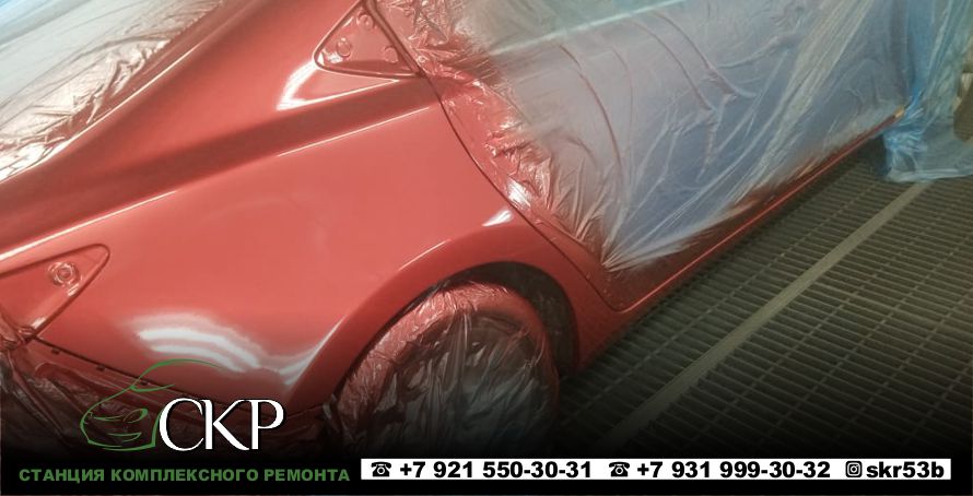 Замена порога и ремонт крыла на Мазда 6 (Mazda 6) в СПб в автосервисе СКР.