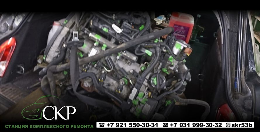 Замена двигателя на Oпель Инсигния (Opel Insignia) в Санкт-Петербурге